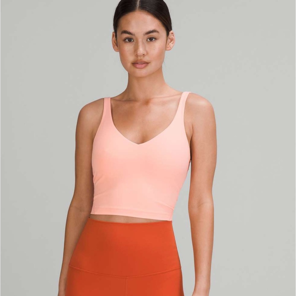 dew pink align tank